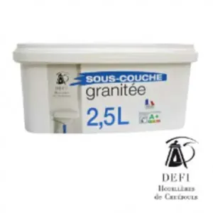 Sous-couche granitée pour enduit décoration - Défi