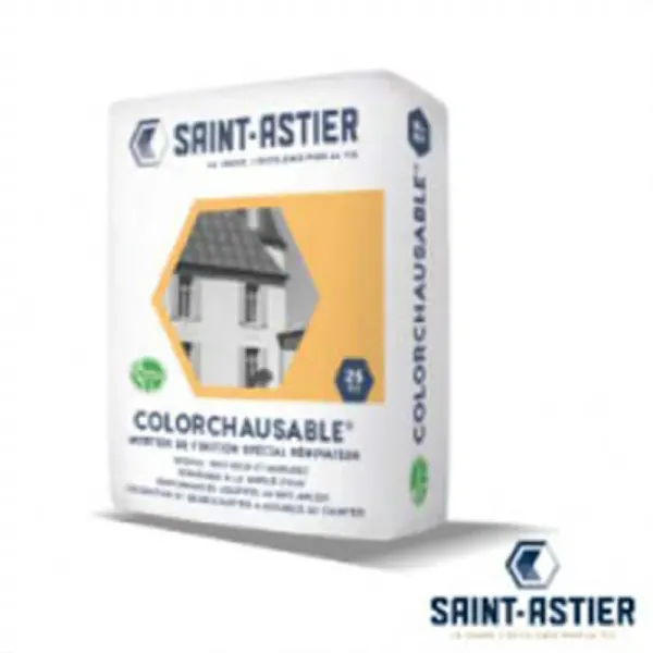 Mortier de finition à la chaux - Saint-Astier COLORCHAUSABLE