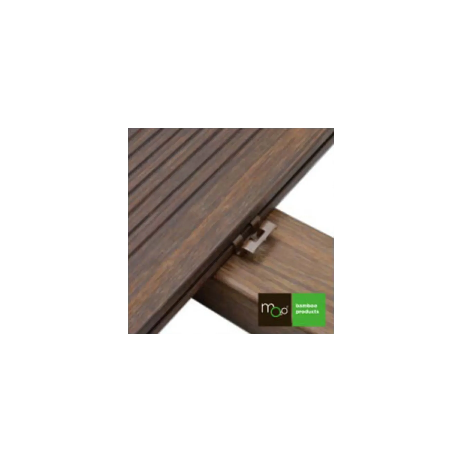 Clip + vis de fixation lame terrasse - MOSO Bamboo X-treme