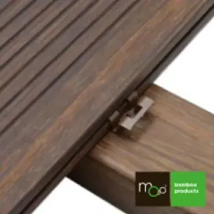 Clip + vis de fixation lame terrasse - MOSO Bamboo X-treme