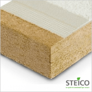Panneau isolant support d'enduit - STEICO protect dry